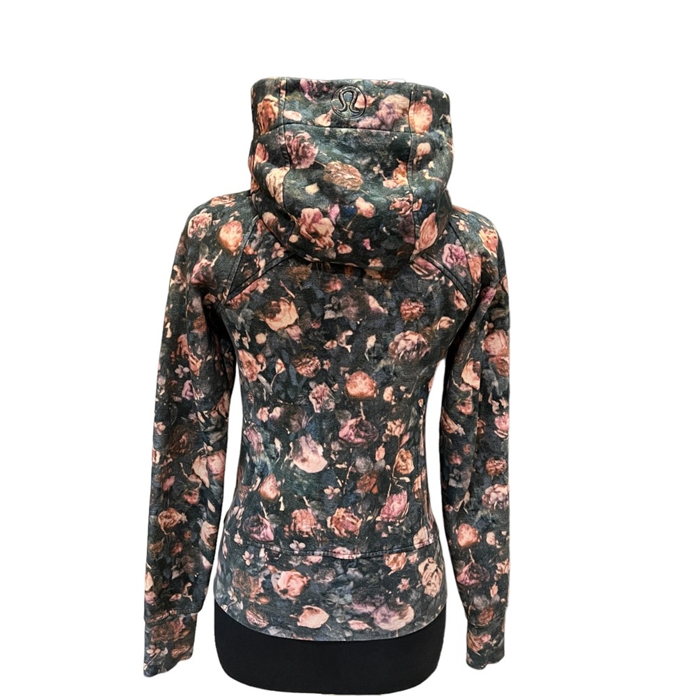 Lululemon Scuba Hoodie *Light Cotton Fleece Frosted Rose Multi Size 6 - Picture 6 of 15